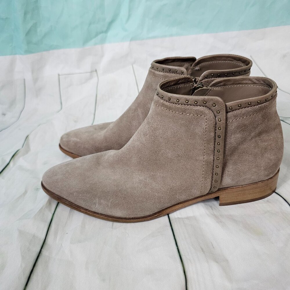 ITALEAU Miranda Genuine Leather Studded Booties~Size 39.5